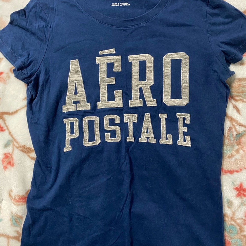 Girls Aeropostale blue/navy shirt